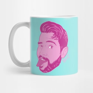 Dan stick your... tongue out! - pink Mug